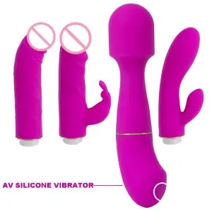 4 in 1 Thrusting Dildos for Woman’s G-spot Wand Massager