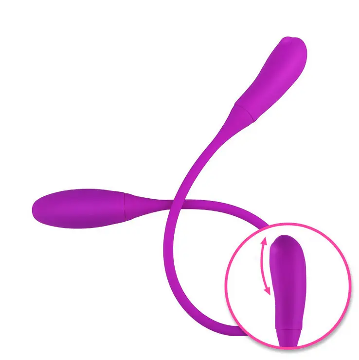 Dual heads Dildo Flexible Lesbian Double Ended Vibrator Featured Image