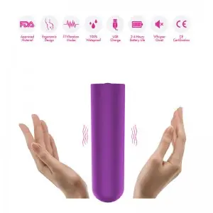 10 Speed Mini Bullet Powerful Clitoris Massage Panty Mini Vibrating Bullet
