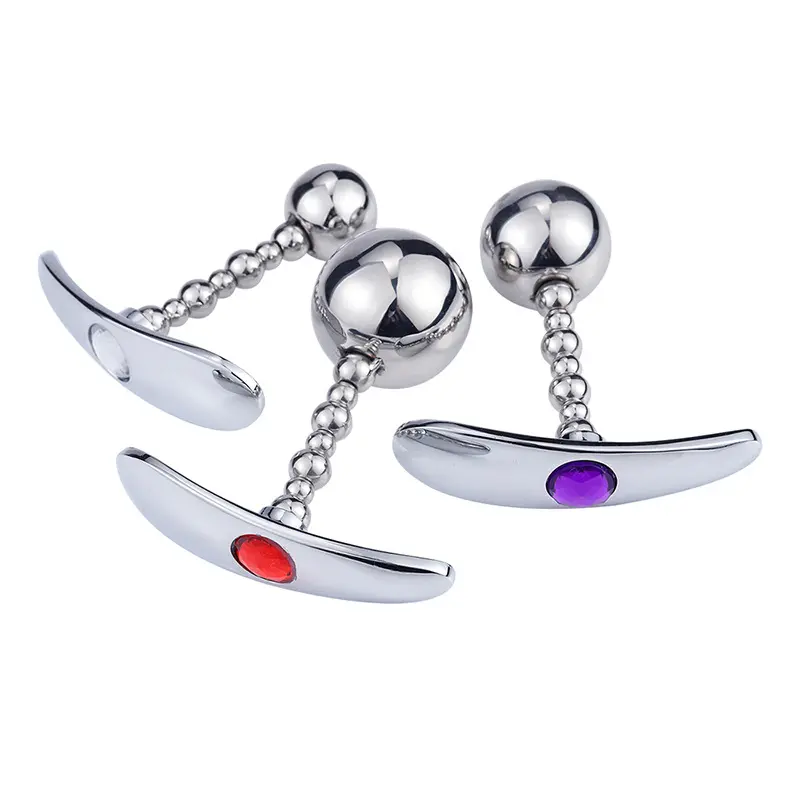Anal Beads Metal Crystal Jewelry Anal Plug Prostate Massager Featured Image