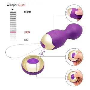 Women Wireless Remote 10 Speeds USB Rechargeable Egg Vibrator