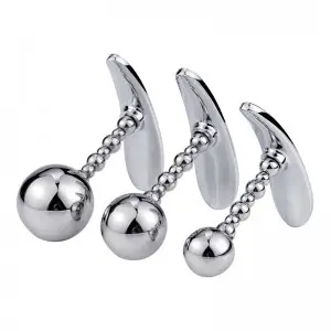 Anal Beads Metal Crystal Jewelry Anal Plug Prostate Massager