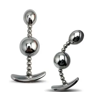 Stainless Steel Gem Butt Plug Pleasure Wand Anal Sex Toys