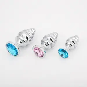 3PCS Anal Butt Plugs Stimulation Anal Trainer Toy