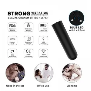 10 Speed Mini Bullet Powerful Clitoris Massage Panty Mini Vibrating Bullet